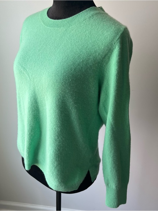 J. Crew Sweaters - J. Crew Mint Green Cashmere Crewneck Sweater - XL